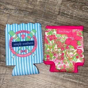 Lilly Pulitzer & Simply Southern koozie